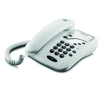 Motorola CT1 Wall Mountable Corded Phone - White