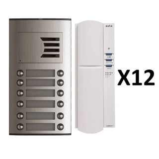 Auta 749712 Audio intercom kit 12 lines