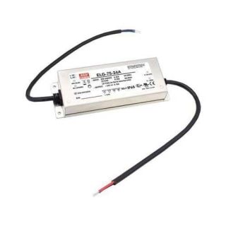 401001056000, Mean Well ELG-75-24 Led driver 75 W -24 V - IP67