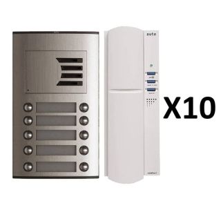 Auta 749710 Audio intercom Kit 10 Lines
