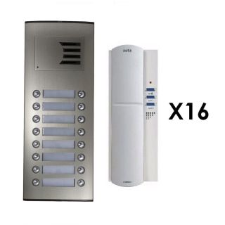 Auta 749716 Audio intercom kit 16 lines