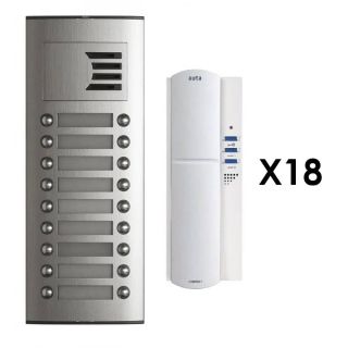 Auta 749718 Audio Intercom Kit 18 lines