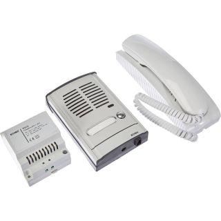 VIMAR 885G Intercom System, 1 Family Door Entry Kit with 4 +1 Conductor Connection