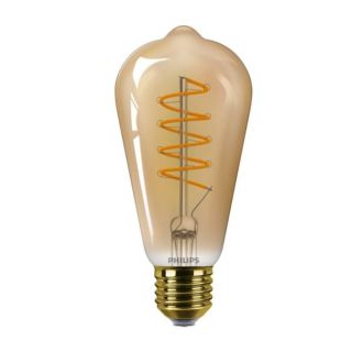 Philips Filament LED Bulb 25W, Warm ST64 E27GOLD SP D RFSRT4, 929002982901