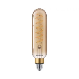 Philips Filament LED Bulb 40W, Warm giant E27 T65 GOLD DIM, 929002983701