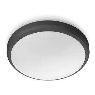 Philips LED Ceiling light 6W, Black Finish, Cool White, 929003190901