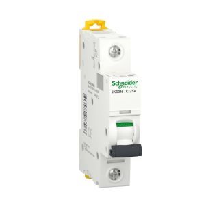 Schneider Electric Acti9 iK60N Miniature Circuit Breaker 1P, 25 A, C curve (A9K24125)