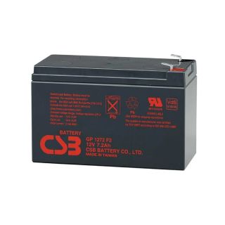 CSB GP1272F2 Lead Acid Battery 12 Volt/7.2 Amp Hour