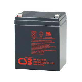 CSB HR1221WF2 Battery - 12 Volt 21Watts/Cell 5.1Amp Hour