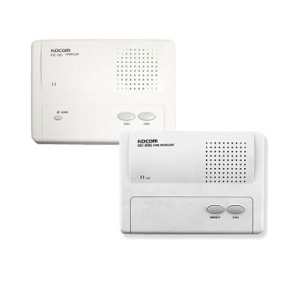 KOCOM KIC-301 Wire Intercom Master Unit 1 Line + KIC-300S Sub Unit