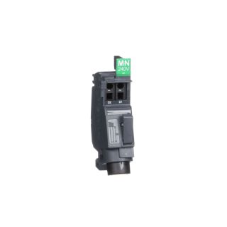 LV426804, Schneider Electric Standard Mn Undervoltage Release, Compact NSXm, Rated Voltage 220/240 Vac 50 Hz, 208/240 Vac 60Hz