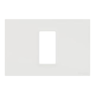 M3TB01_WE, Cover frame, Miluz E, 1 gang, white