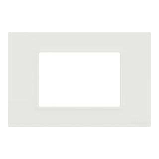 Cover frame, Miluz E, 3 gang, white, M3TB03_WE