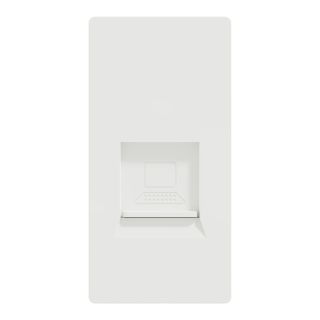 M3TB1_RJ6M, Data Socket, Miluz E, mechanism, CAT6, with shutter, white