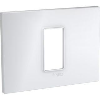 Schneider Electric, Unica Quadro, Cover Frame, 1 Module, White, MGU2.801.18