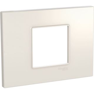 Schneider Electric Unica Quadro, Cover Frame, 2 Modules, Ivory, MGU2.802.25