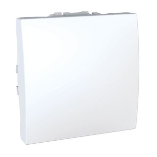 MGU3.201T.18, Schneider Electric, Unica, Rocker Switch, 1-Way, 10 Ax 250 Vac, 2 M, White