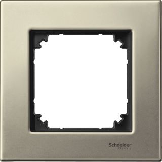 شنايدر إليكتريك M-Elegance، وش معدني، مجموعة واحدة، تيتانيوم