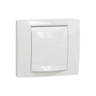 NU044218, Schneider Electric New Unica 1gang frame IP44, White