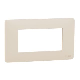 Schneider Electric 4 Modules Unica Studio Frame, Beige, NU210444