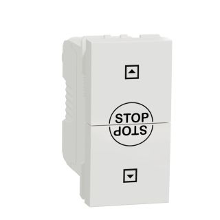 NU310818SC, Schneider Electric, Unica, Rocker Switch, 10 A,250 Vac, 1 M, White