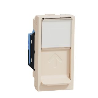 New Unica Data Socket RJ45 U/UTP