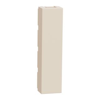 NU986444, Schneider Electric New Unica Blind Cover Plate for 0.5 Module, Beige