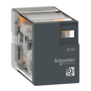 Schneider Electric Miniature Plug-In Relay, Zelio RXM2L, 2 C/O, 230V AC, 5A, Without LED
