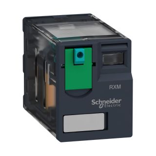 RXM4AB1BD, Schneider Electric Miniature Plug-In Relay, 4PDT, 6A, 24V DC