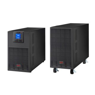 SRV6KIL, APC 6kVA/6kW Easy UPS On-Line, Tower, 230V, Hard wire 3-wire(1P+N+E) outlet, Intelligent Card Slot, LCD, Extended Runtime