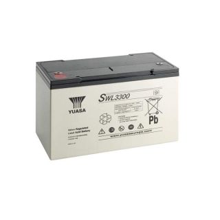 Yuasa SWL3300 (12V 110.2Ah) High Rate VRLA Battery