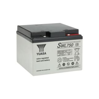 Yuasa SWL750 High Rate VRLA Battery, 12V 25Ah