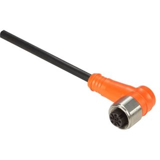 XZCPA1241L10, Telemecanique Pre Wired Connectors XZ, Elbowed Female, M12, 4 Pins, Cable PVC 10 M