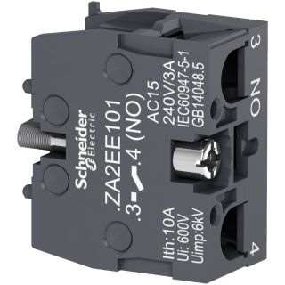 Schneider Electric Single Contact Block for 22mm Head