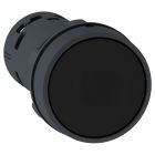 XB7NH25, Schneider Electric Black Flush Pushbutton with 1NO + 1NC Contacts