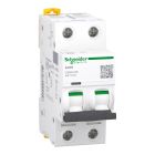 Schneider Electric Miniature Circuit-Breaker, Acti9 Ic60N, 2P, 25 A, C Curve, 6000 A, A9F77225