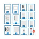 Schneider Electric Miluz Bundle for 200M Apartment, White + Free HIMEL Cable Tie, 350x4.8 mm