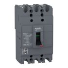 EZC100F3015, Schneider Electric EasyPact EZC100F Circuit Breaker TMD 15A, 3 Poles (3D)