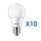 10 x Philips LED Bulb 11W, Warm, E27, 929002299538