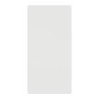 Blank Cover, Miluz E, 1 Module, White, M3TB01BC