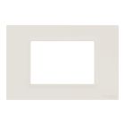 M3TB03_IV, Cover frame, Miluz E, 3 gang, Ivory