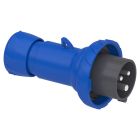 PKE16M723, Schneider Electric Pratika Wander Plug, Straight, 16A, 2P + E, 200-250V AC, IP67