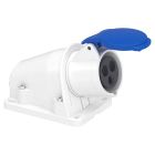 PKF16W423, Schneider Electric Pratika Socket Screw Angled, 16A, 2P + E, 200-250V AC, Wall