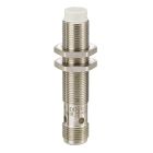 XS612B1NAM12, Telemecanique Inductive Proximity Sensors XS, Inductive Sensor XS6 M12, L62mm, Brass, Sn4mm, 12...48 VDC, M12