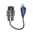 XS630B2PAL01M12, Telemecanique Inductive Proximity Sensors XS, Inductive Sensor XS6 M30, L63mm, Brass, Sn18mm, 12...24 VDC, M12 0.15 M